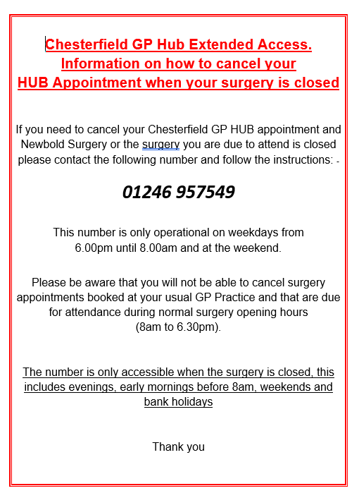 The HUB - GP/Nurse Appointments